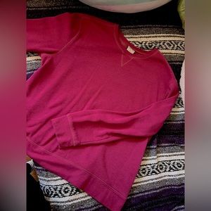 Pink Fleece Crewneck Sweatshirt